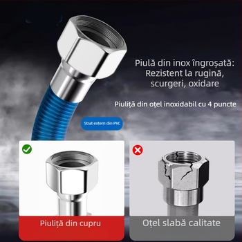 Xingwandun conductă de alimentare ondulată din oțel inoxidabil, certificare CE, design modern