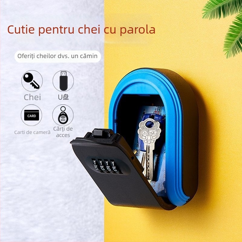 Cutie de chei cu parolă – plastic, model implicit, marca Powerful factory