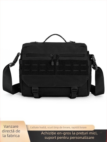 Geantă de umăr pentru bărbați, crossbody, pentru călătorii, din nailon, extensibilă, compatibilă cu laptopul