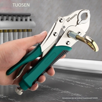 Tuosen clește pentru evacuarea conductelor de încălzire prin pardoseală, stil clește pentru țevi, caracteristici standard