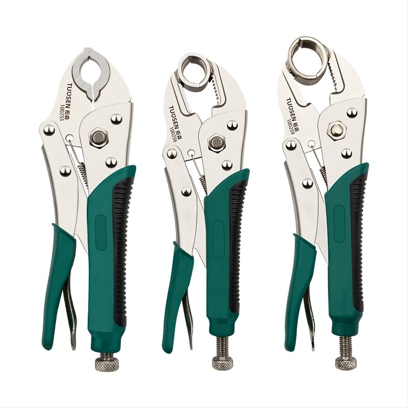 Tuosen clește pentru evacuarea conductelor de încălzire prin pardoseală, stil clește pentru țevi, caracteristici standard