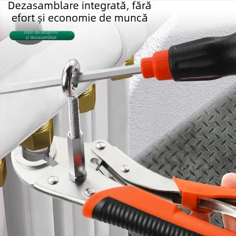 Clește pentru încălzire prin pardoseală – demontare țevi, montaj și curățare, pentru uz casnic, greutate 0,6 kg