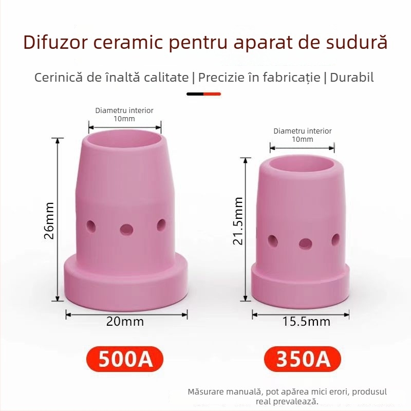 Mai Sheng pistol MIG cu protecție prin gaz, șunt ceramic cu plasă 350A/500A