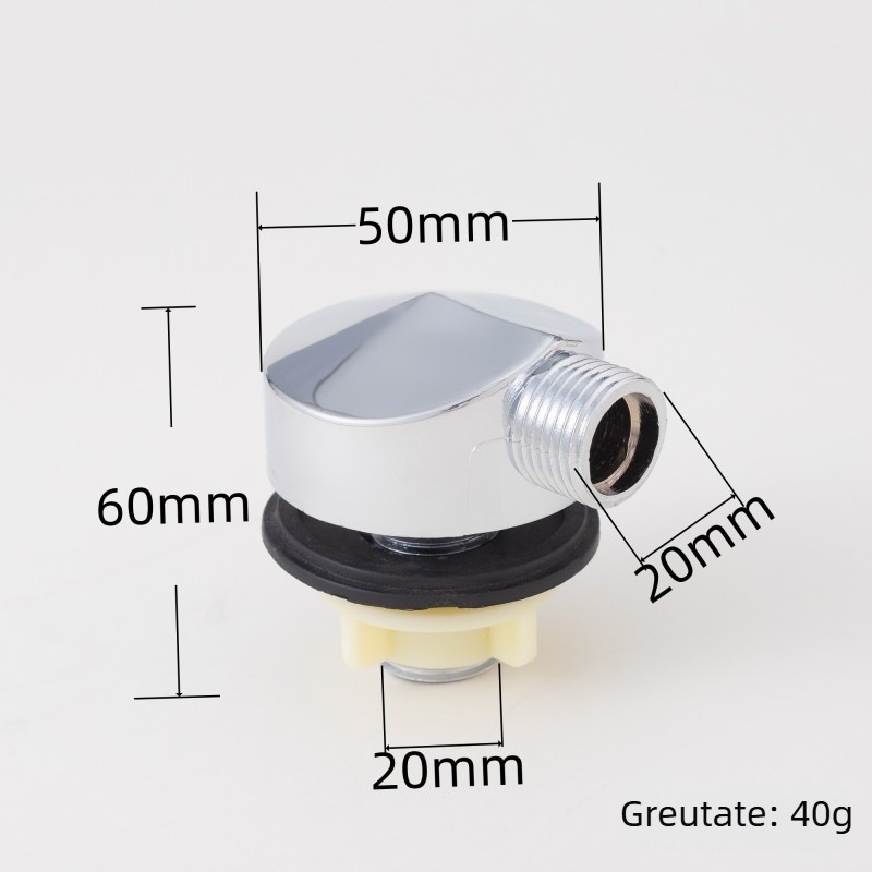 Suport ABS pentru duș cu adaptor pentru robinet — stil modern minimalist