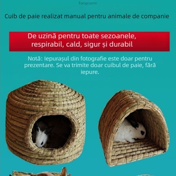 Powerful Merchant Cuib țesut pentru animale de companie – adăpost cald de iarnă