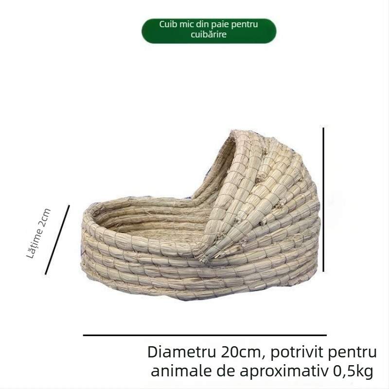 Powerful Merchant Cuib țesut pentru animale de companie – adăpost cald de iarnă