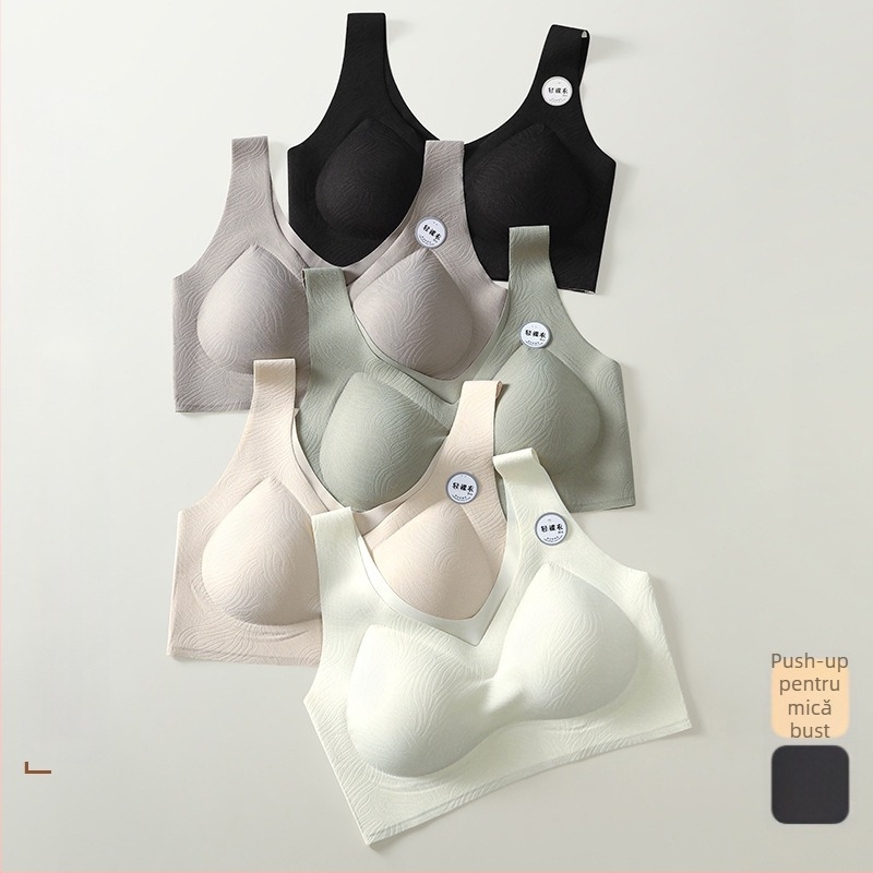 Bustier wrap / top tubular — fără urme, spate respirabil, susținere pentru spate; cupă 1/4, burete subțire, material nylon (50–70% conținut)