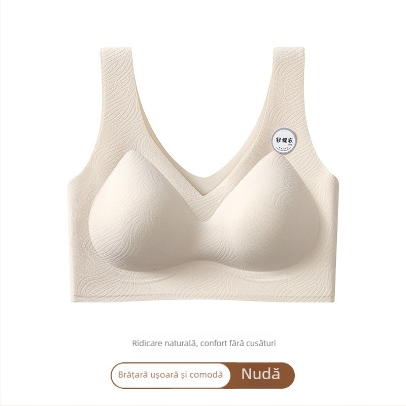 Bustier wrap / top tubular — fără urme, spate respirabil, susținere pentru spate; cupă 1/4, burete subțire, material nylon (50–70% conținut)