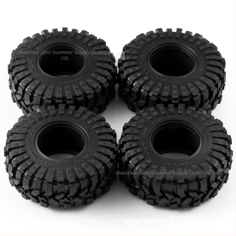 Acoperire de cauciuc pentru roata RC TRX4M, control de la distanță, compatibil DIY, cod articol LJ10110A02