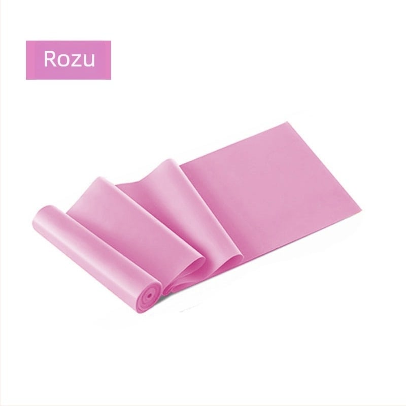 Bandă de Rezistență – Întindere pentru yoga și fitness, material TPE, potrivită pentru fitness și definire corporală, întărire a brațelor