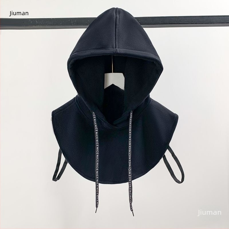 Hanorac pentru copii cu glugă, guler fals detașabil, căptușit cu fleece, din poliester, pentru primăvara 2025