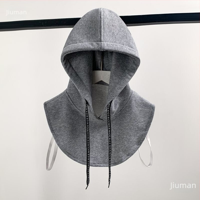 Hanorac pentru copii cu glugă, guler fals detașabil, căptușit cu fleece, din poliester, pentru primăvara 2025