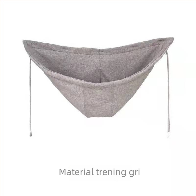 Hanorac pentru copii cu glugă, guler fals detașabil, căptușit cu fleece, din poliester, pentru primăvara 2025