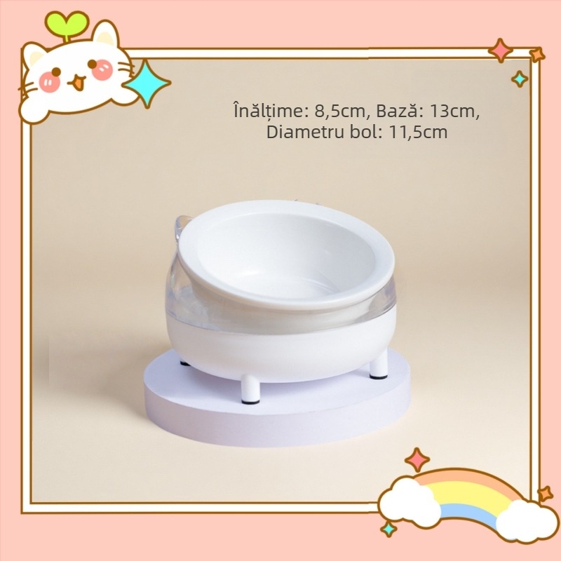 Ustensile de hrană pentru animale de companie — bol ceramic anti-derapare pentru hamsteri și hrănitoare din oțel inoxidabil pentru animale mici