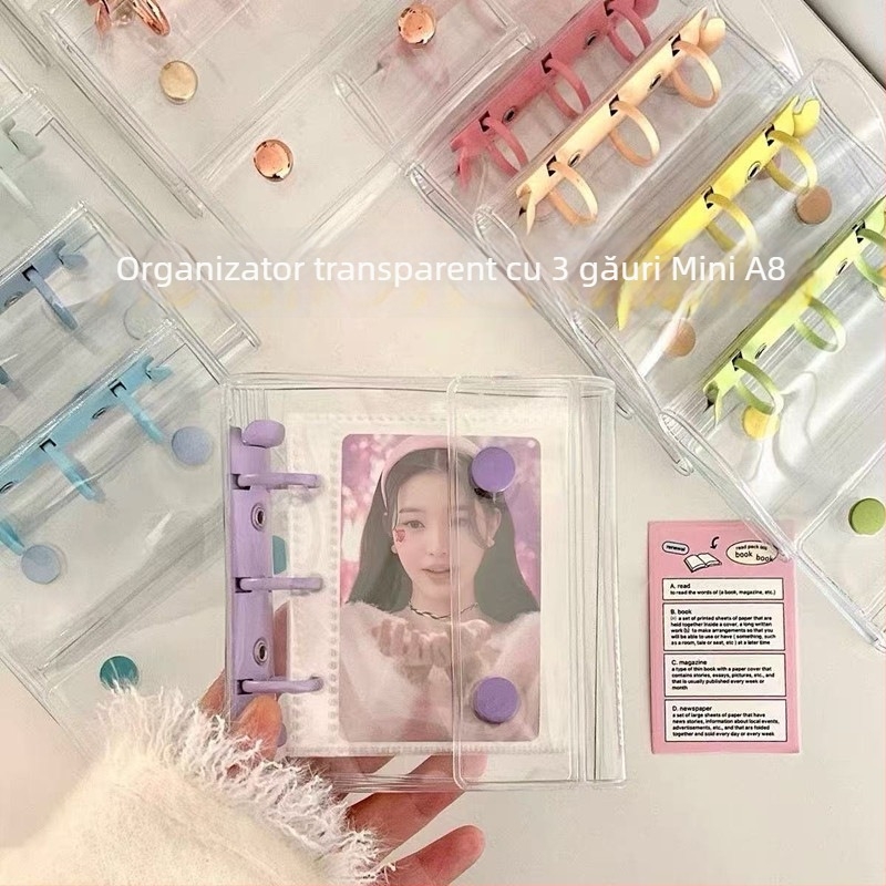 Binder WR-09, PVC, cu 3 găuri, clemă de 90 mm, plăcuță 1 mm, spate 2 cm, dimensiune generală a hârtiei