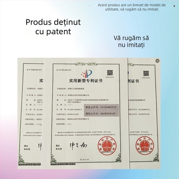 Curățător de fecale pentru câini, pliabil, cu funcționare automată, din plastic, include pungă