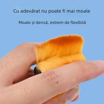 Perie de curățare pentru calculator cu peri moi din microfibră, pentru tastatura laptopului și ecran, anti-static