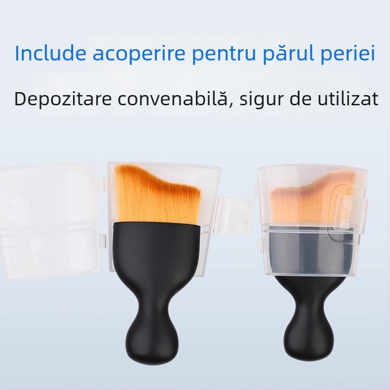 Perie de curățare pentru calculator cu peri moi din microfibră, pentru tastatura laptopului și ecran, anti-static