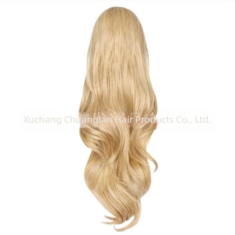 Perucă coadă – extensie, bucle lungi, șnur de prindere, sârmă rezistentă la temperatură, poate fi vopsită