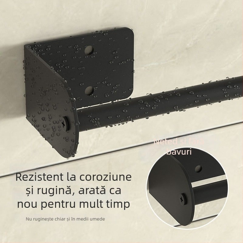 Jianyi Mu oțel inoxidabil montat pe perete, suport pentru folie de bucătărie cu cârlig – etichetare privată permisă