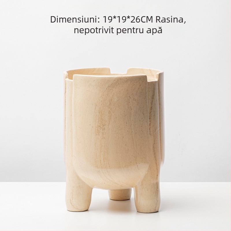 Vază din rășină, stil chinezesc, material: plastic/rășină