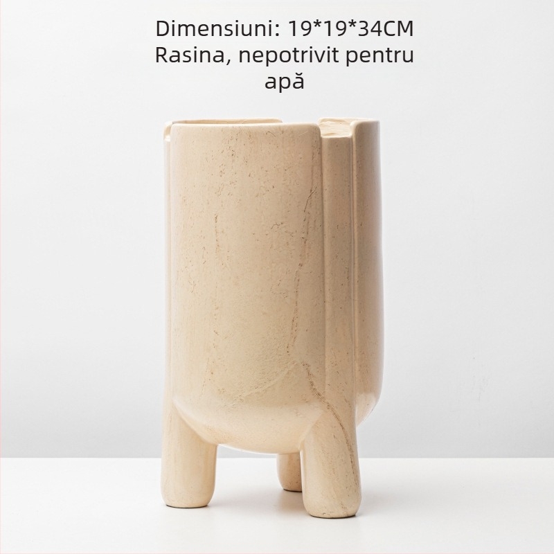 Vază din rășină, stil chinezesc, material: plastic/rășină