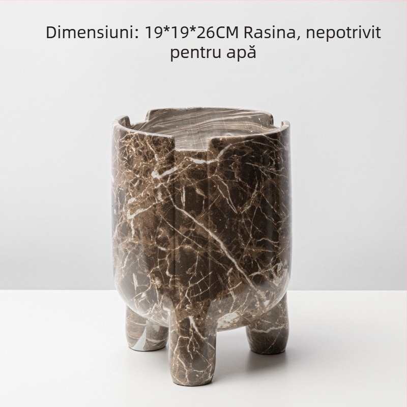 Vază din rășină, stil chinezesc, material: plastic/rășină