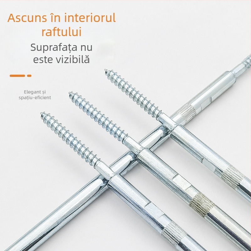 Suport ascuns pentru raft de perete | instalare ascunsă | oțel laminat la rece | Chengeng Hardware | stil modern minimalist