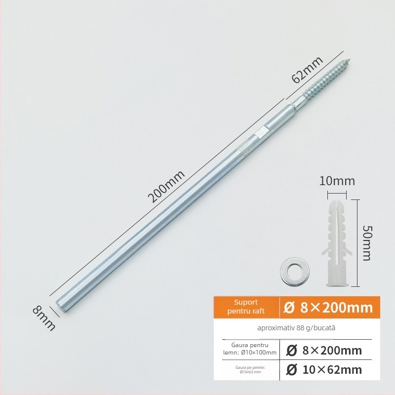 Suport ascuns pentru raft de perete | instalare ascunsă | oțel laminat la rece | Chengeng Hardware | stil modern minimalist