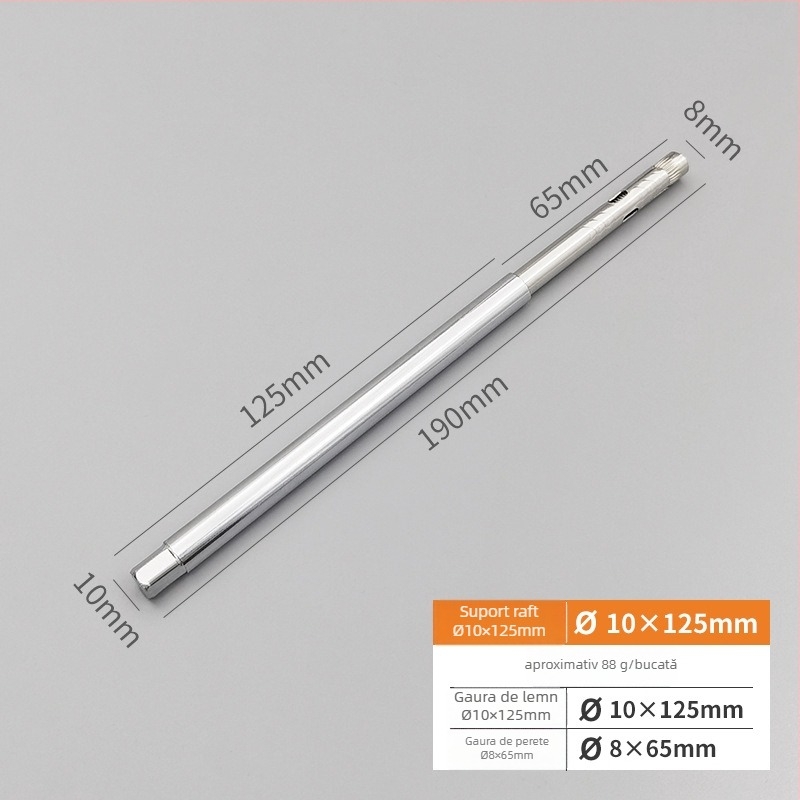 Suport ascuns pentru raft de perete | instalare ascunsă | oțel laminat la rece | Chengeng Hardware | stil modern minimalist