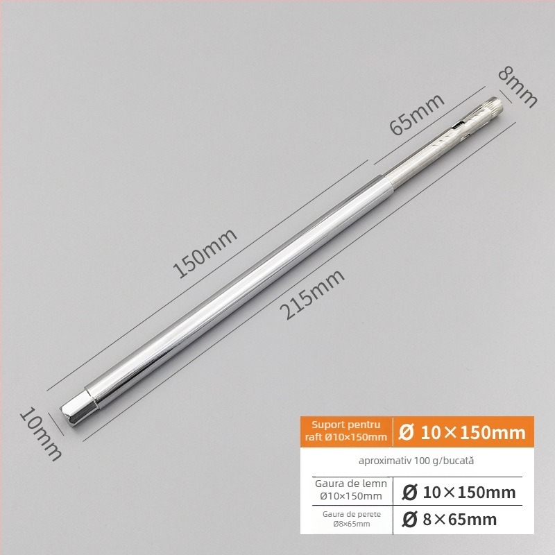 Suport ascuns pentru raft de perete | instalare ascunsă | oțel laminat la rece | Chengeng Hardware | stil modern minimalist