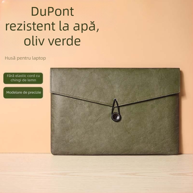 Husă interioară pentru laptop cu liner din hârtie DuPont – husă de protecție ușoară, compatibilă cu MacBook Pro, MacBook Air și alte modele