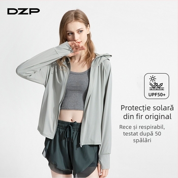 Bluza UV-protecție ultraușoară din nailon – croială lejeră, stil All-Match, Primăvara 2023, 71–80% nailon, respirabil