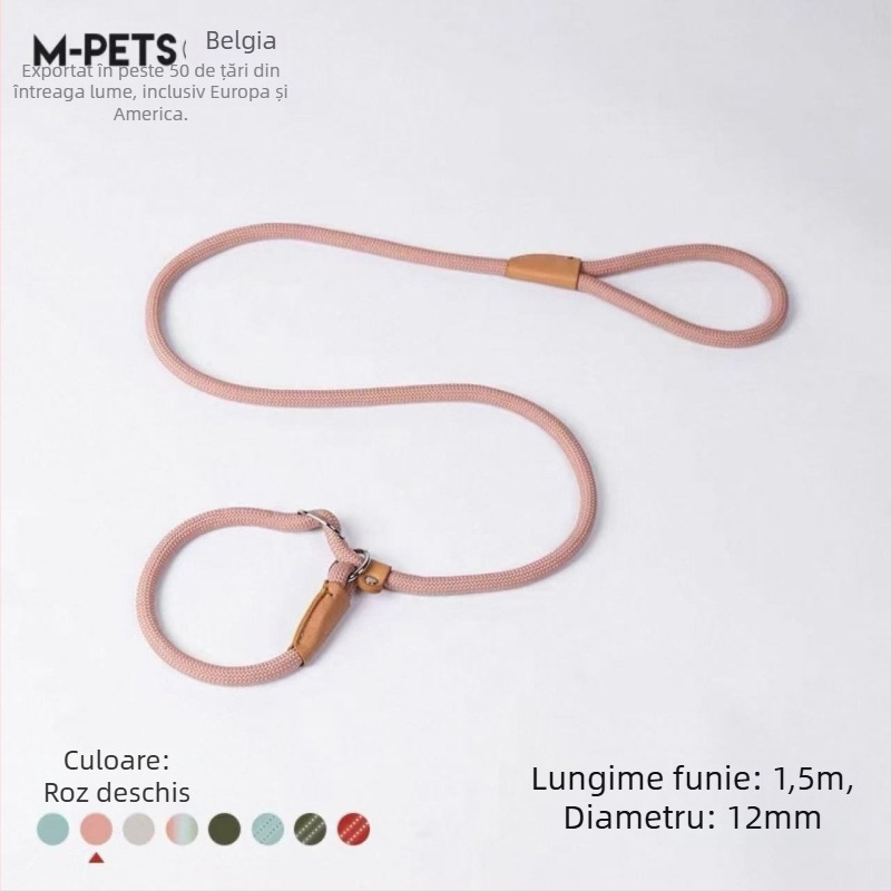 Zhongheng Curea de tracțiune din nylon, extensibilă pentru câini