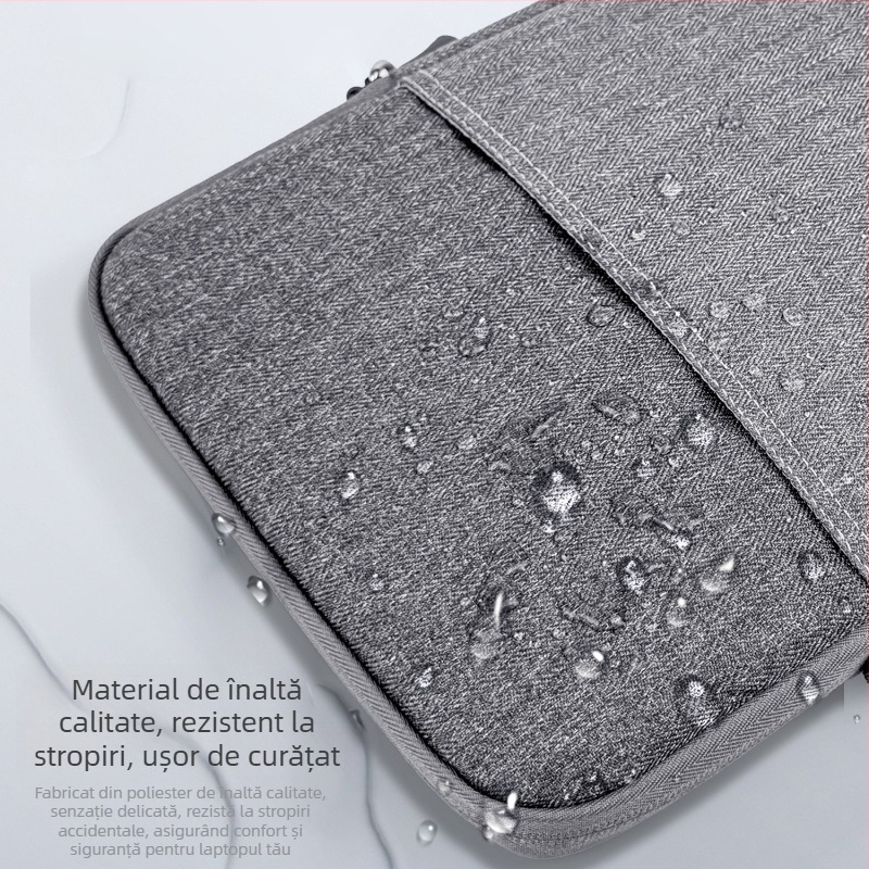Geantă pentru tabletă din poliester, rezistentă la uzură și anti-tăiere, stil urban minimalist, unisex, primăvara 2025