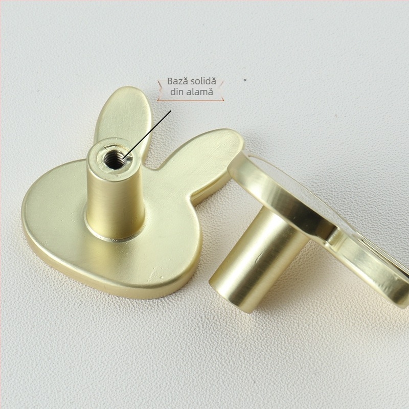 Mâner pentru sertar – formă arcuită, aliaj de zinc, turnare sub presiune, montaj ascuns, stil modern minimalist