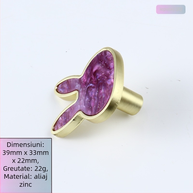 Mâner pentru sertar – formă arcuită, aliaj de zinc, turnare sub presiune, montaj ascuns, stil modern minimalist