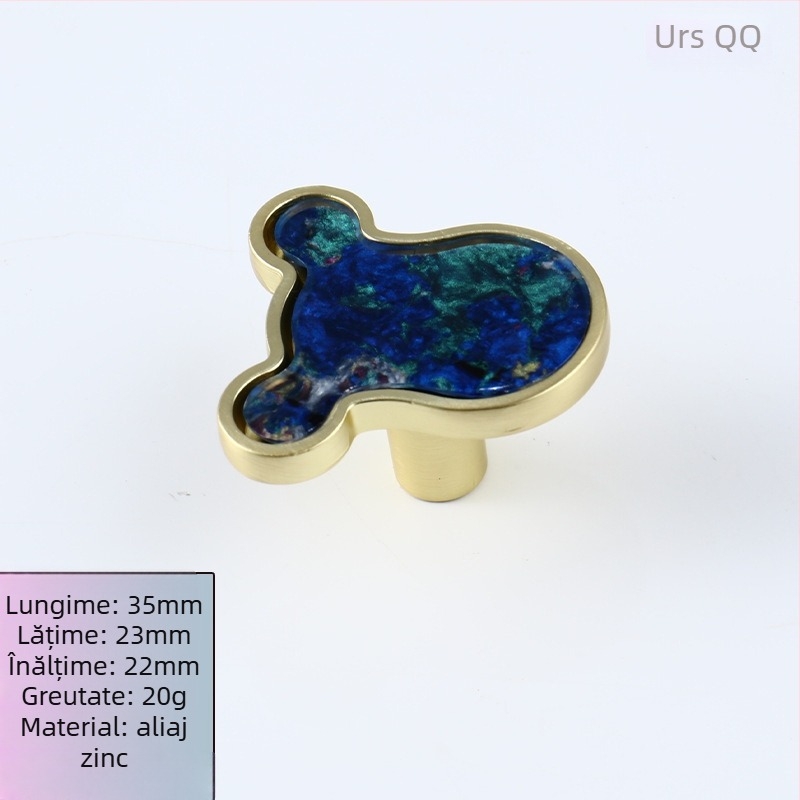 Mâner pentru sertar – formă arcuită, aliaj de zinc, turnare sub presiune, montaj ascuns, stil modern minimalist