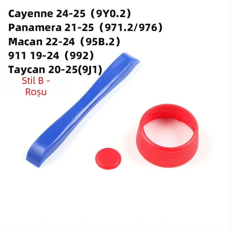 Anxin buton SC pentru volan Porsche – coduri de model 9Y0/971/95B/982/991/992/976/9J1 – Compatibil cu Panamera, Cayenne, Macan, 718, 911, Taycan