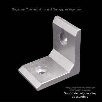 Set hardware pentru separatoare de toalete publice, cu componente din aluminiu: încuietoare, balamale, indicator și picioare de susținere
