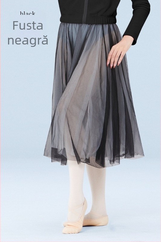 Jachetă de balet pentru femei, iarnă, antrenament în dans modern, țesătură Lycra, 67,7% poliester