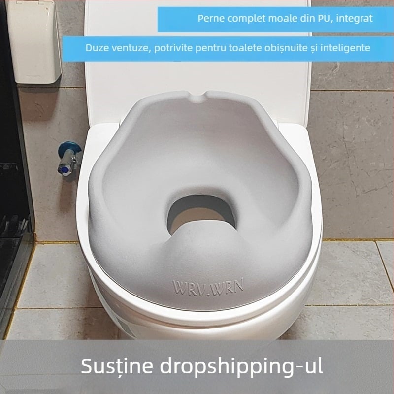 Capotă de toaletă inteligentă din PU pentru copii – WRV.WRN, net importat, ambalaj: OPP