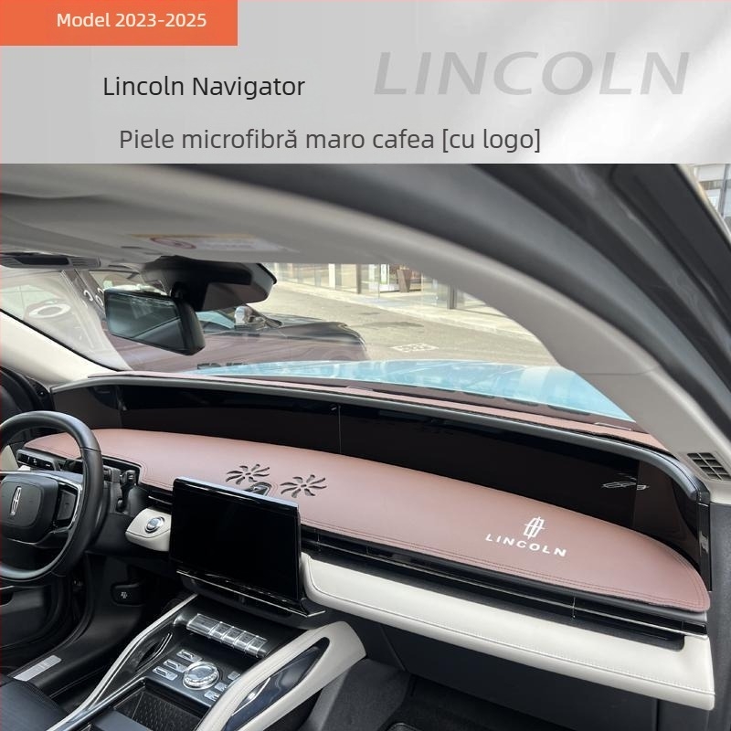 Covoraș pentru consola centrală auto Lincoln Navigator 2023–2025: protecție solară, anti-reflexie, izolație termică