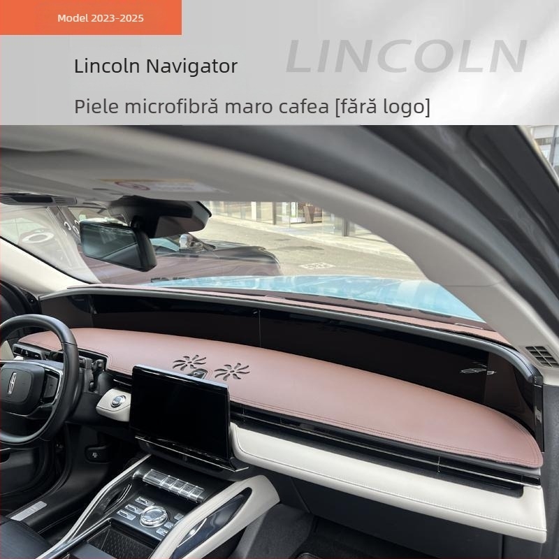 Covoraș pentru consola centrală auto Lincoln Navigator 2023–2025: protecție solară, anti-reflexie, izolație termică