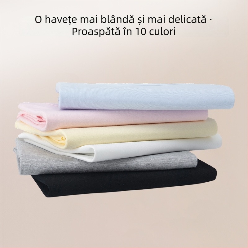 Colanți pentru copii unisex, ușori de toamnă, talie medie, talie elastică – 95% viscoză, 5% spandex, primăvară-toamnă