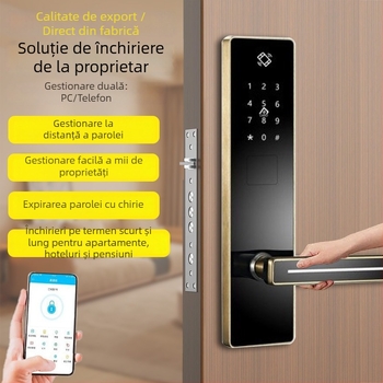 Lacăt inteligent pentru hotel cu card IC, acces prin parolă și amprentă — protecție anti-furt îmbunătățită, personalizabil