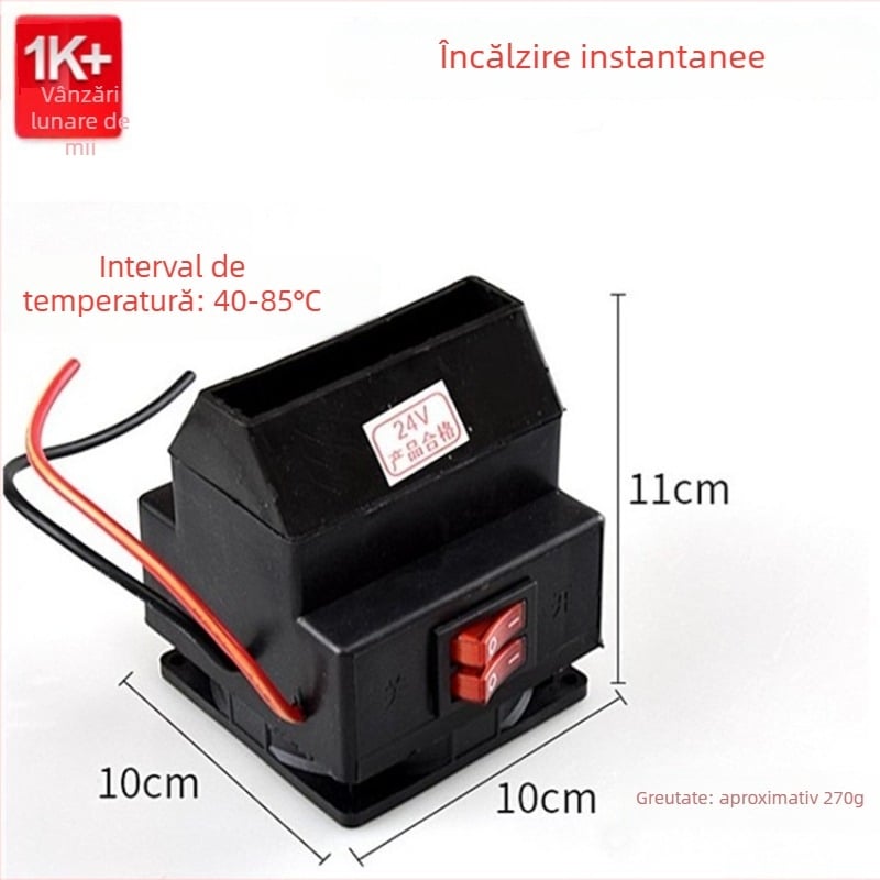 Încălzitor auto de iarnă — carcasă ABS, 1000W, Lin junwang, No.1 ventilator electric de încălzire, etichetă privată licențiată