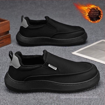 Pantofi bărbați din pânză, slip-on, cu branț EVA, căptușeală din plasă, talpă din spumă, vârf ascuțit