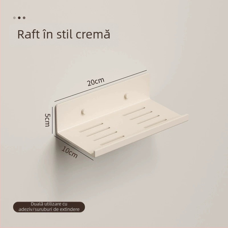 Raft de depozitare pentru baie, Aluminiu Space, încărcare 20 kg, strat unic, suprafață cu pulverizare fără praf, tavă de scurgere anti-oxidare, Wenzhou, Zhejiang