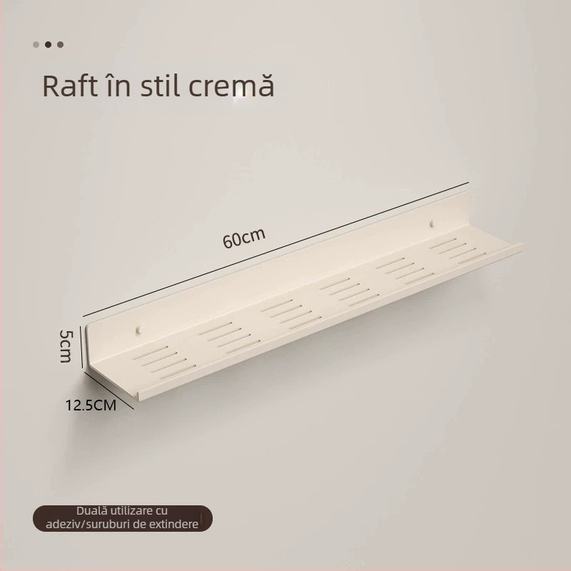 Raft de depozitare pentru baie, Aluminiu Space, încărcare 20 kg, strat unic, suprafață cu pulverizare fără praf, tavă de scurgere anti-oxidare, Wenzhou, Zhejiang